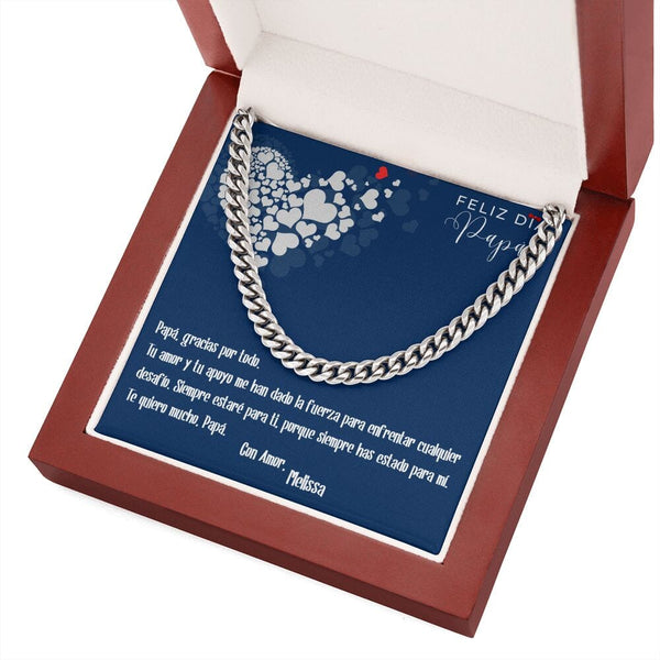 Collar Cadena Cubana Dorado: Unión Inquebrantable Jewelry/CubanLink 