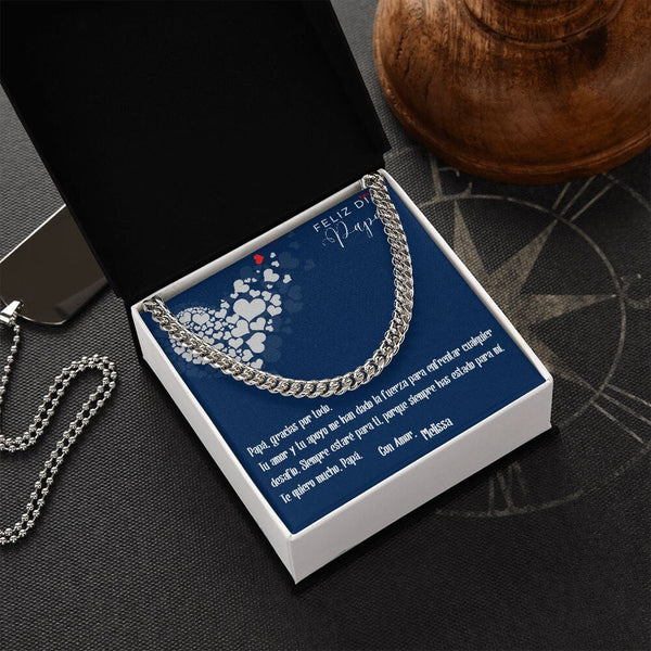 Collar Cadena Cubana Dorado: Unión Inquebrantable Jewelry/CubanLink 