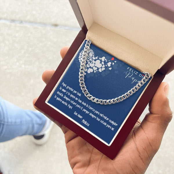 Collar Cadena Cubana Dorado: Unión Inquebrantable Jewelry/CubanLink 