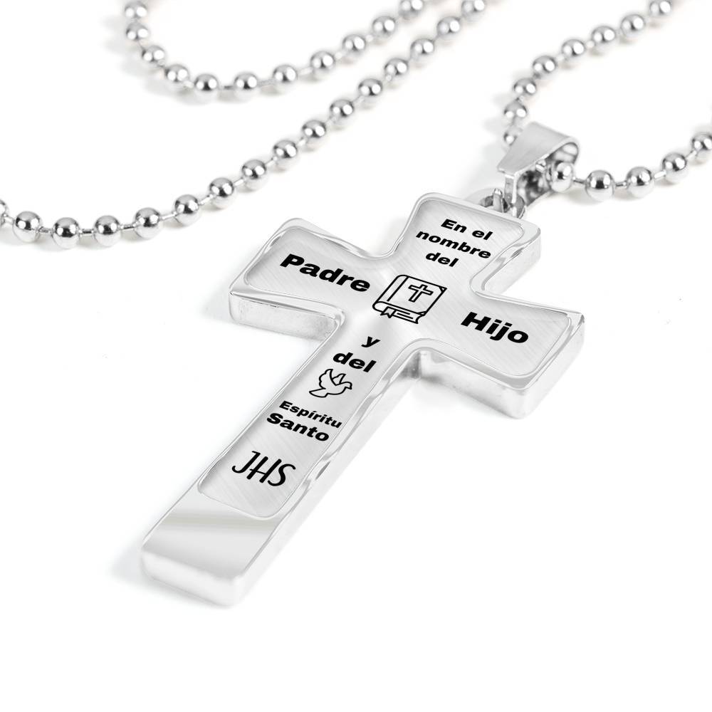 Collar con Cruz para primera comunión - El mejor regalo para tu hijo(a), nieto, ahijado, sobrino, hermano para este día tan importante. Jewelry 
