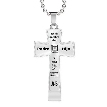 Collar con Cruz para primera comunión - El mejor regalo para tu hijo(a), nieto, ahijado, sobrino, hermano para este día tan importante. Jewelry 