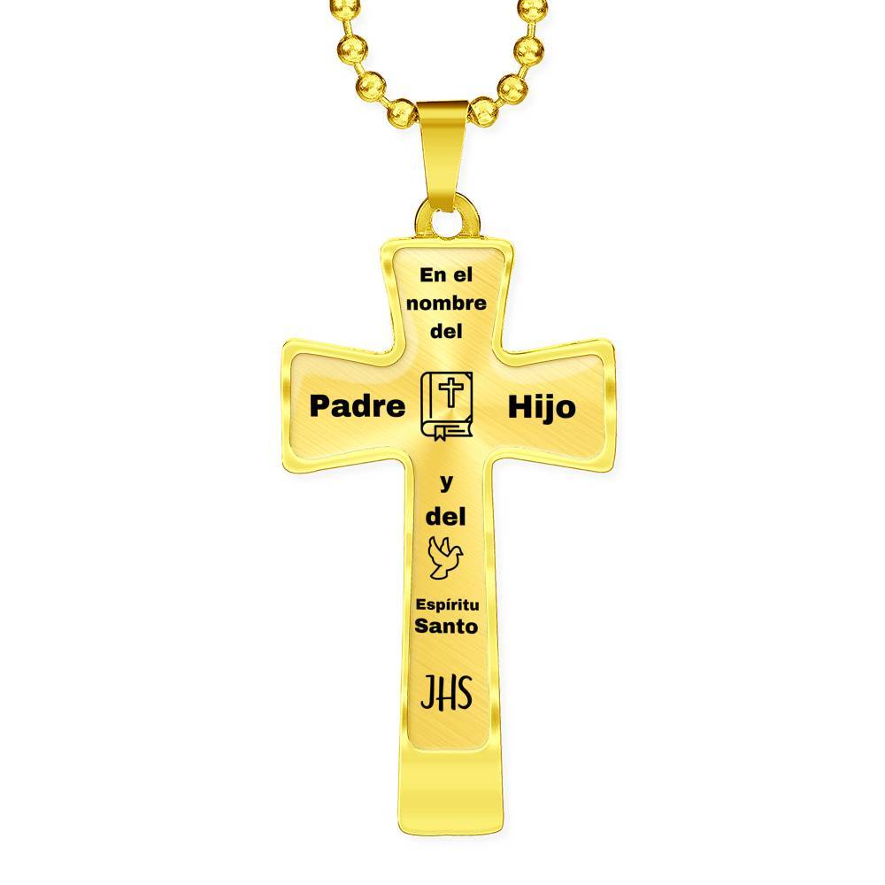 Collar con Cruz para primera comunión - El mejor regalo para tu hijo(a), nieto, ahijado, sobrino, hermano para este día tan importante. Jewelry 
