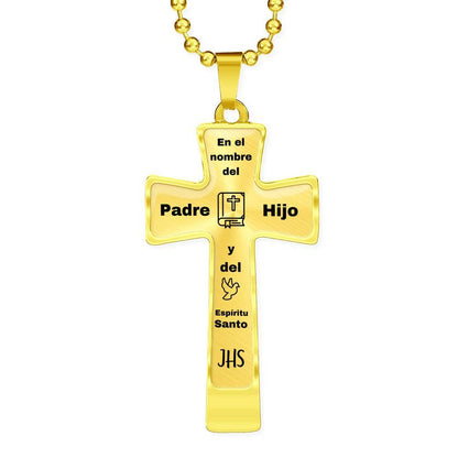 Collar con Cruz para primera comunión - El mejor regalo para tu hijo(a), nieto, ahijado, sobrino, hermano para este día tan importante. Jewelry 