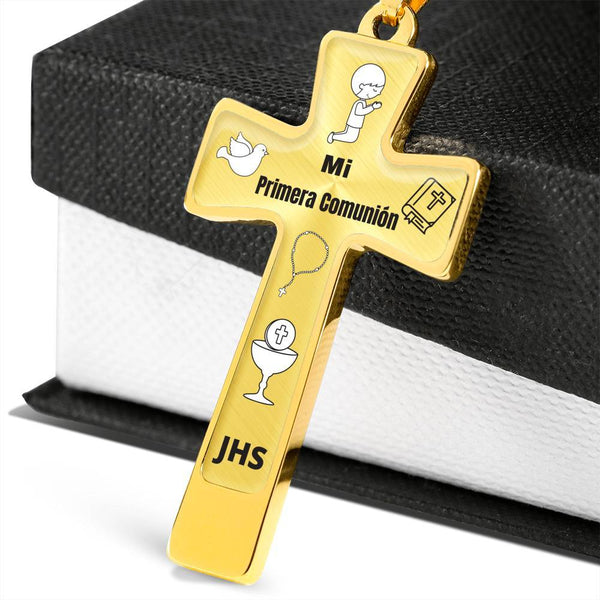 Collar con Cruz para regalar en la Primera Comunión - El mejor regalo para tu hijo. Jewelry ShineOn Fulfillment 