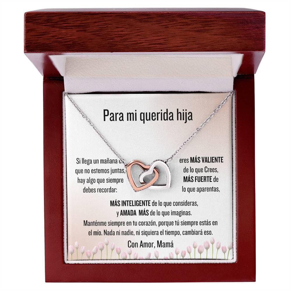 Collar "Corazones Eternos" - Un Regalo de Amor Maternal Jewelry <p>Acero Inoxidable Pulido &amp; Acabado en Oro Rosa.</p> Luxury Box 