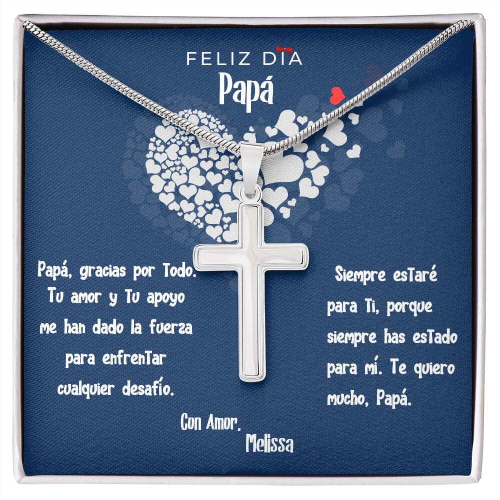 Collar Cruz para el día del Padre: Expresión de Amor Eterno Jewelry/EngravedCross 