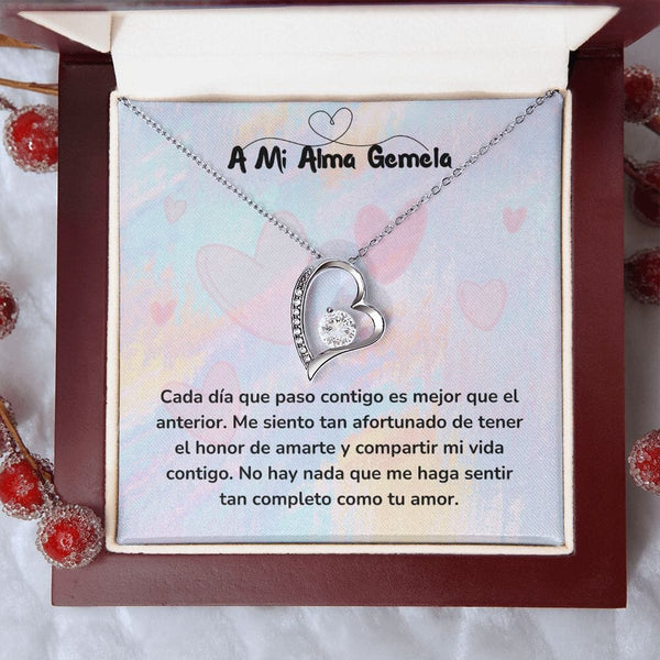 Collar de Amor de Siempre con Tarjeta Jewelry 