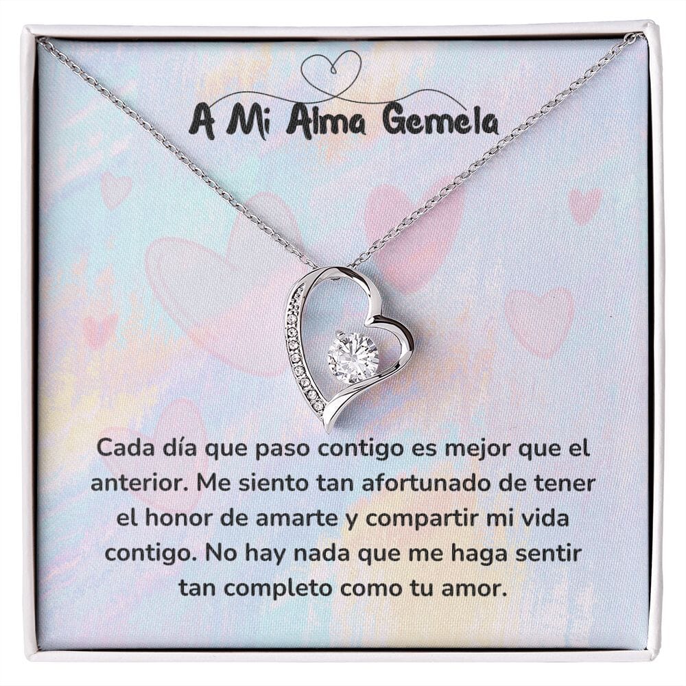 Collar de Amor de Siempre con Tarjeta Jewelry 