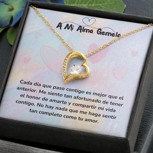 Collar de Amor de Siempre con Tarjeta Jewelry 