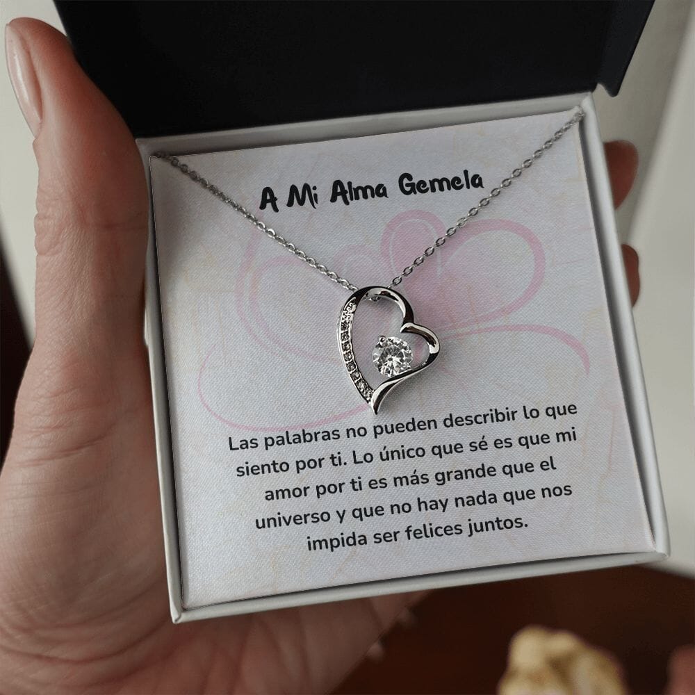 Collar de Amor Eterno con Tarjeta Jewelry 