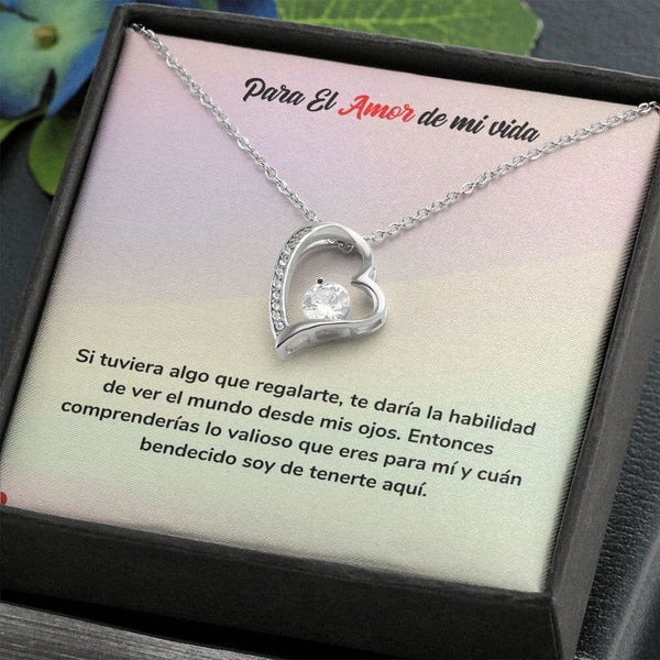 Collar de Amor Eterno - Regalo de Amor para el Amor de mi Vida Jewelry ShineOn Fulfillment 