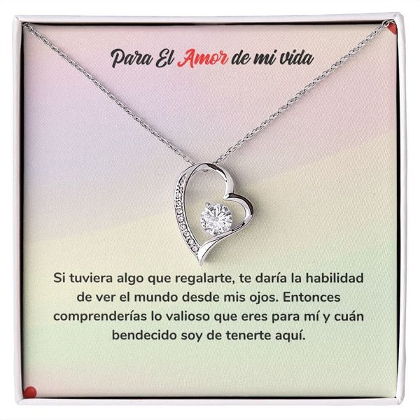 Collar de Amor Eterno - Regalo de Amor para el Amor de mi Vida Jewelry ShineOn Fulfillment 