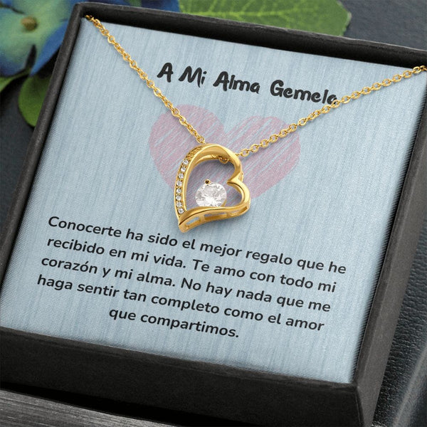 Collar de Amor Inmortal con Tarjeta Jewelry 