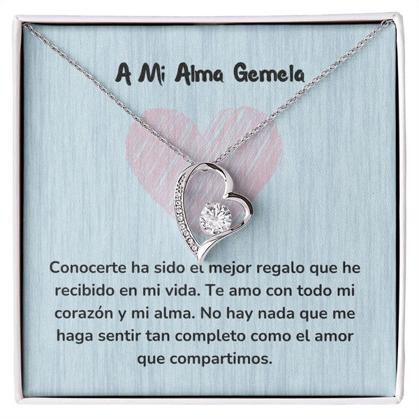 Collar de Amor Inmortal con Tarjeta Jewelry 