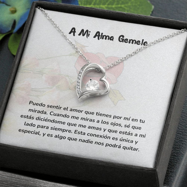Collar de Amor para el Alma Gemela con Tarjeta Jewelry 