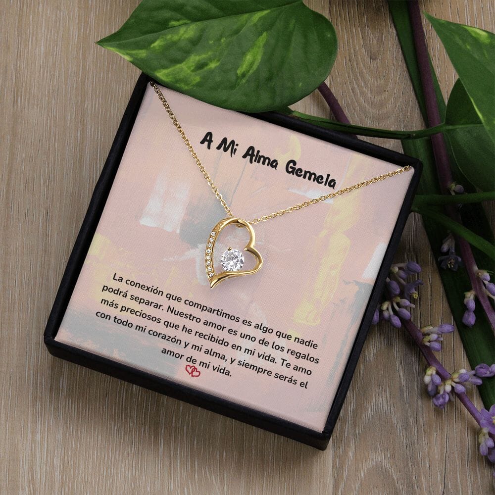 Collar de Amor para el Alma Gemela Jewelry ShineOn Fulfillment 