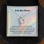 Collar de Amor para Siempre con Tarjeta Jewelry ShineOn Fulfillment Acabado en oro blanco de 14 k Cajita Estandard (Gratis) 