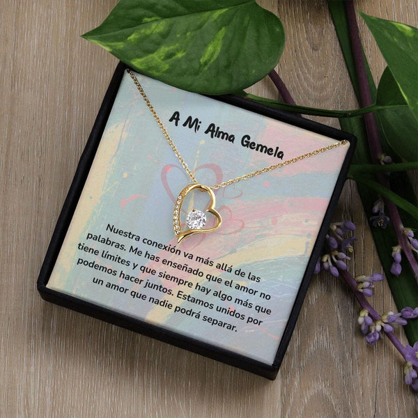Collar de Amor para Siempre con Tarjeta Jewelry ShineOn Fulfillment 
