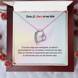 Collar de Amor para Siempre - Regalo de Amor Eterno Jewelry ShineOn Fulfillment Acabado en oro blanco de 14 k Cajita de Lujo con Luz Led 