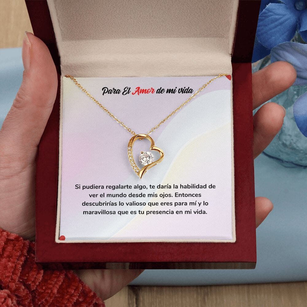Collar de Amor para Siempre - Regalo de Amor para el Amor de mi Vida Jewelry ShineOn Fulfillment 