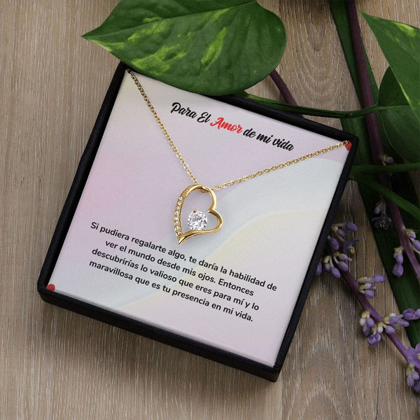 Collar de Amor para Siempre - Regalo de Amor para el Amor de mi Vida Jewelry ShineOn Fulfillment 