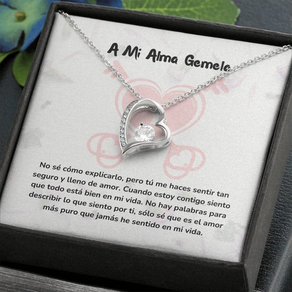 Collar de Amor para Siempre Regalo Jewelry 