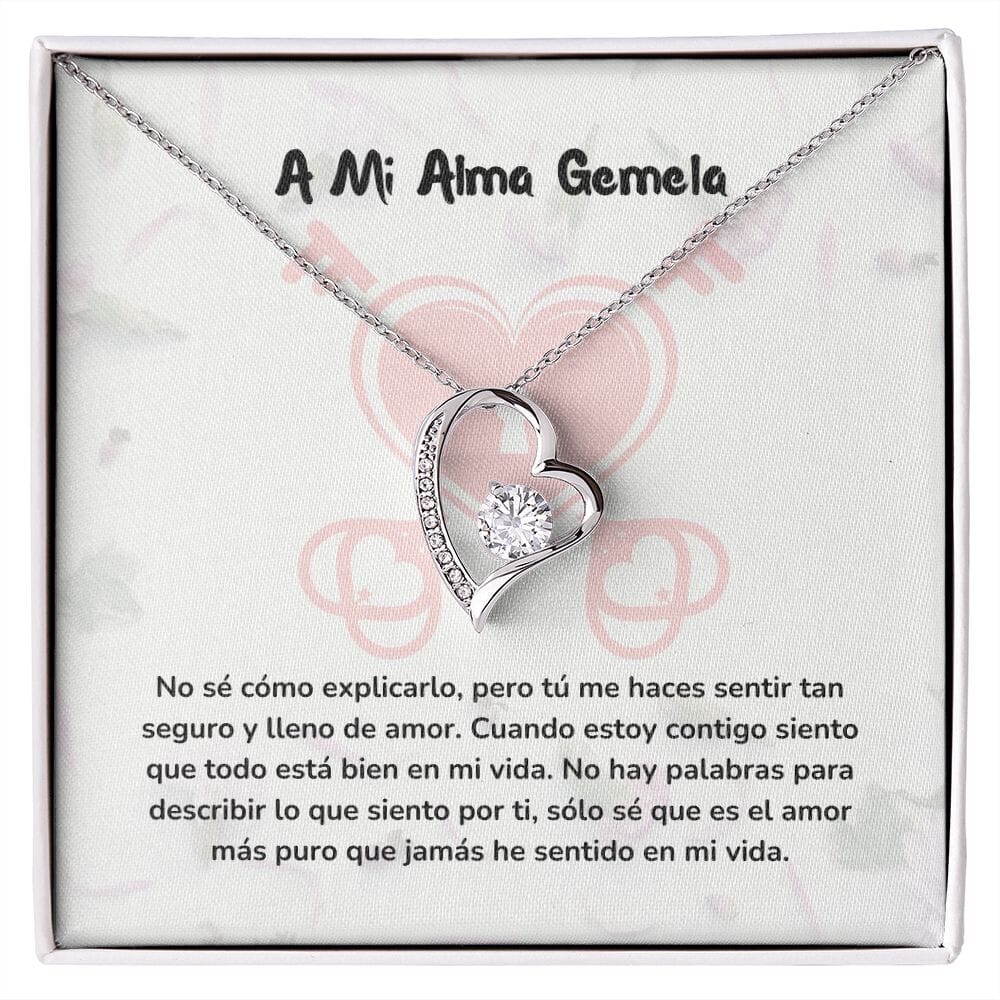 Collar de Amor para Siempre Regalo Jewelry 