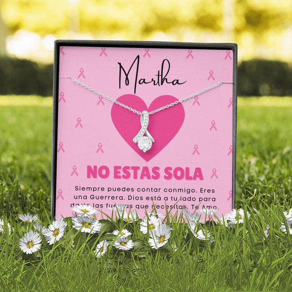 Collar de Regalo para demostrar que estás a su lado. Collar Cinta con piedra. Personalizable Jewelry 