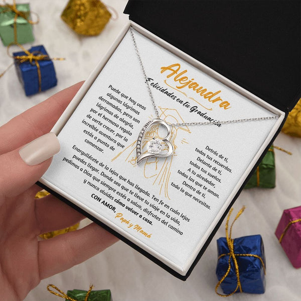 Collar Eterno Amor: El Regalo Perfecto de Graduación para tu hija Jewelry/ForeverLove ShineOn Fulfillment 