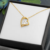Collar Eterno Amor: El Regalo Perfecto de Graduación para tu hija Jewelry/ForeverLove ShineOn Fulfillment Acabado en Oro Amarillo de 18 quilates Standard Box 