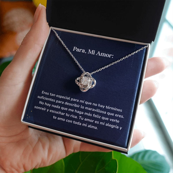 Collar Nudo de Amor - Eres tan especial para mí Jewelry ShineOn Fulfillment 