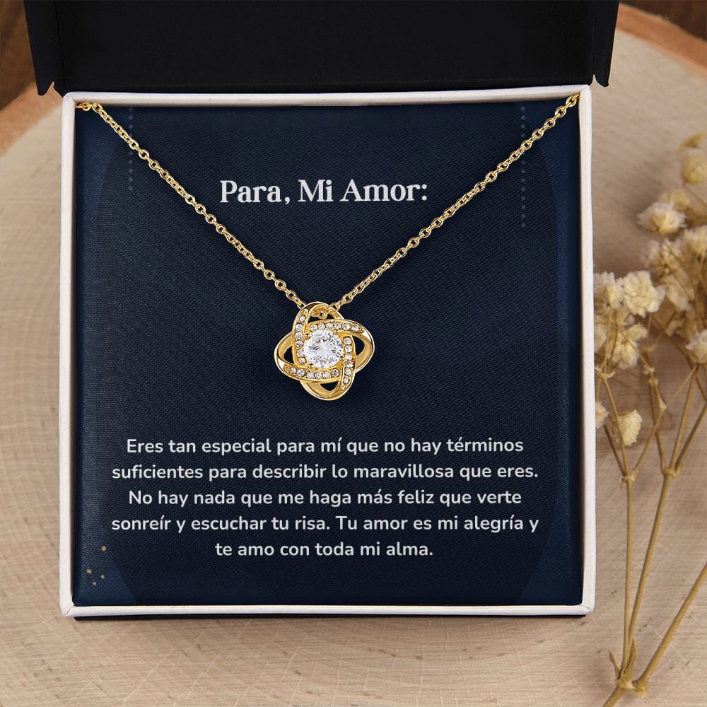 Collar Nudo de Amor - Eres tan especial para mí Jewelry ShineOn Fulfillment 