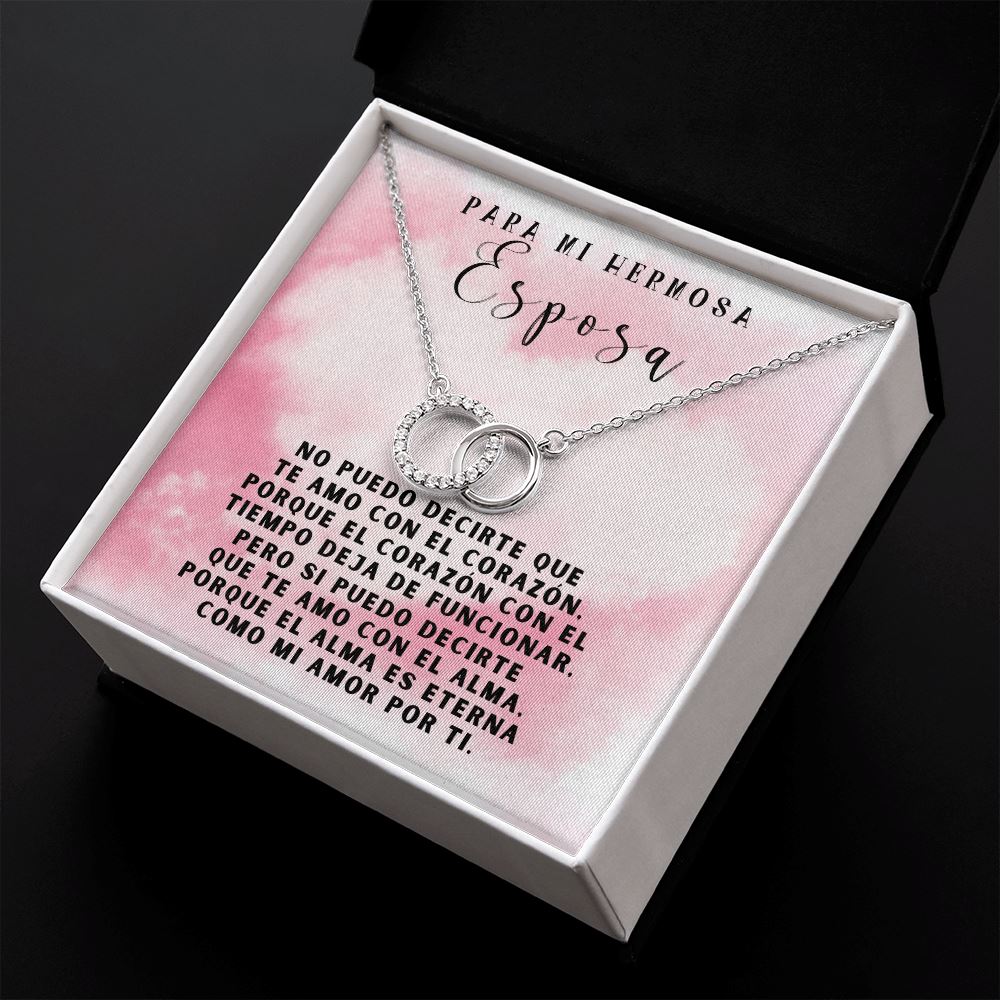 Collar para la esposa - Te Amo con... - Collar Pareja Perfecta Jewelry 