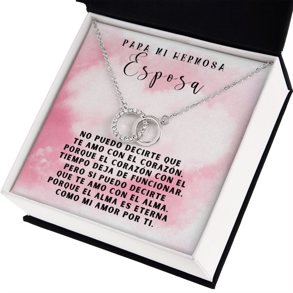 Collar para la esposa - Te Amo con... - Collar Pareja Perfecta Jewelry 