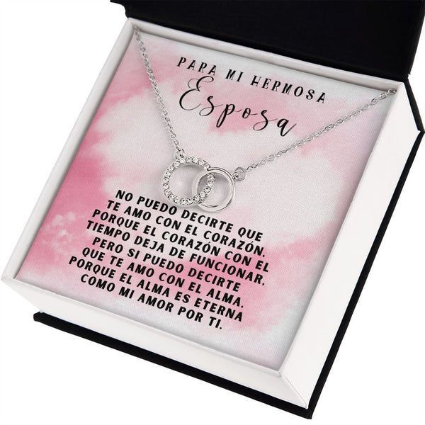 Collar para la esposa - Te Amo con... - Collar Pareja Perfecta Jewelry 