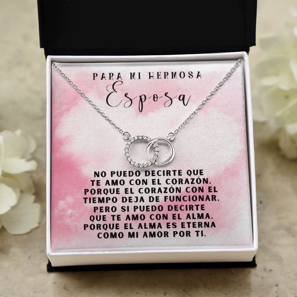 Collar para la esposa - Te Amo con... - Collar Pareja Perfecta Jewelry 