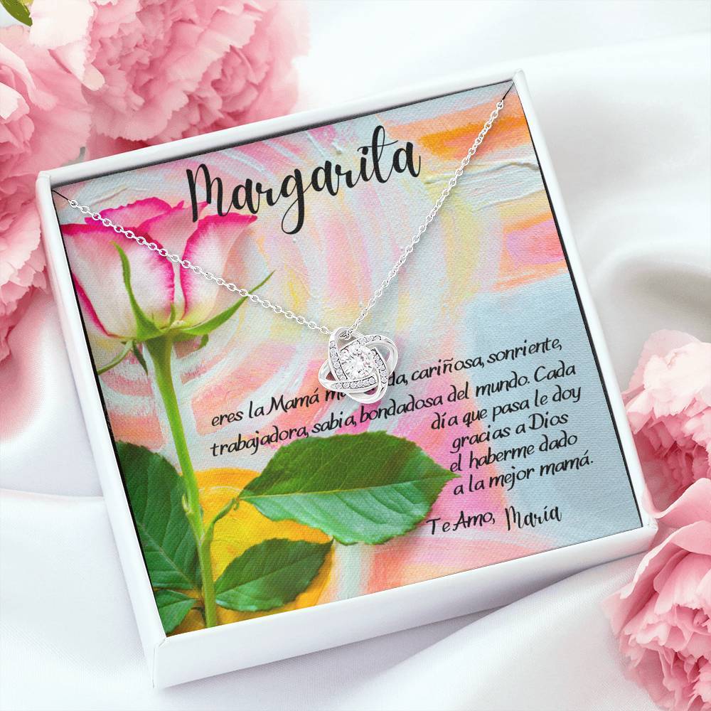 Collar para la mamá más linda… - Collar Nudo de Amor. Jewelry/LoveKnot 