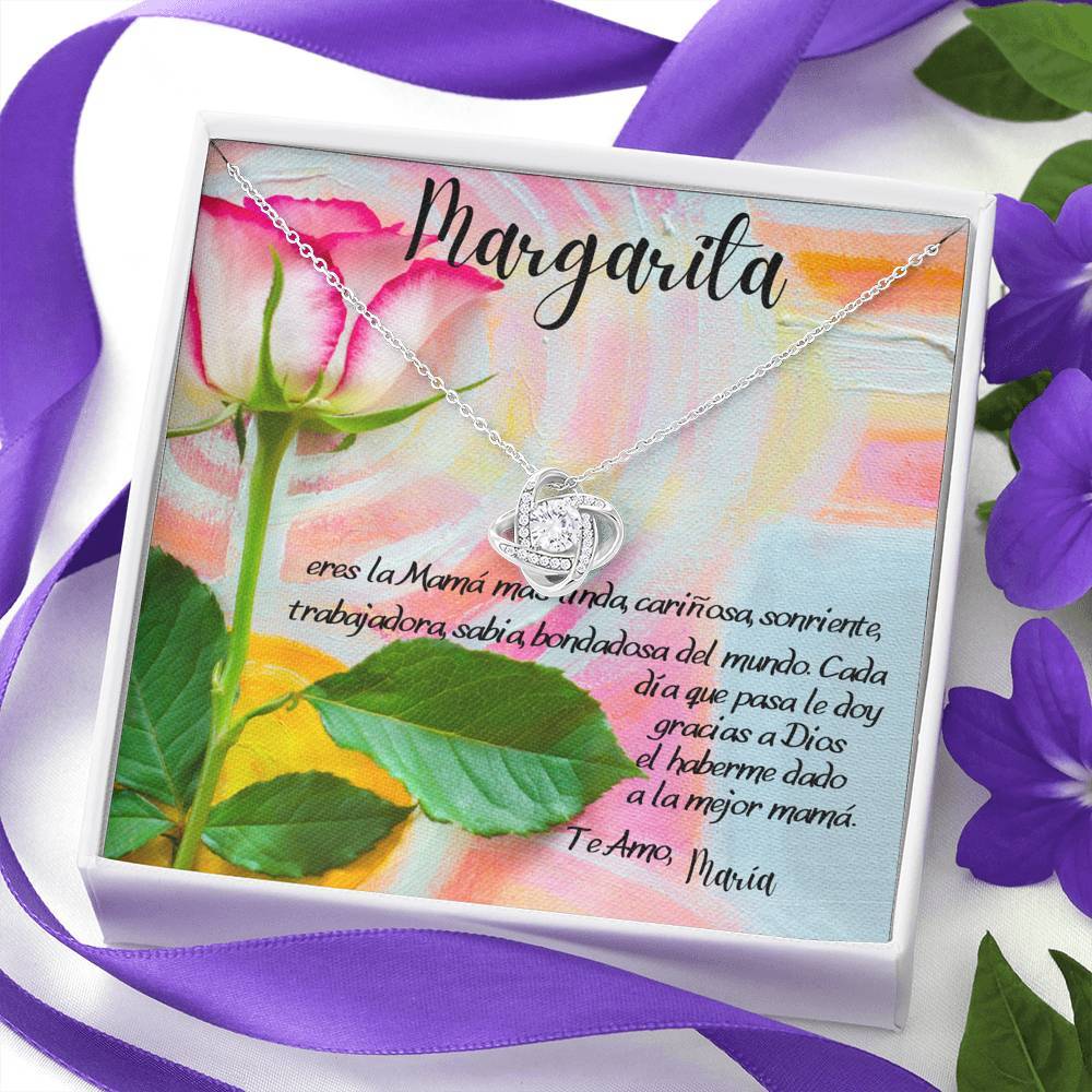 Collar para la mamá más linda… - Collar Nudo de Amor. Jewelry/LoveKnot 