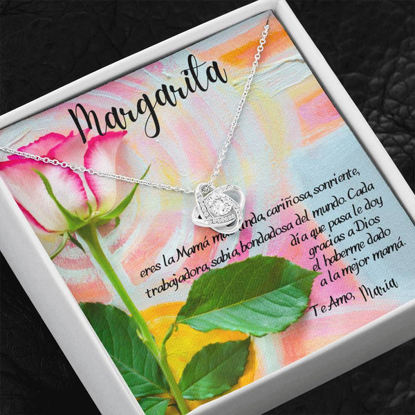 Collar para la mamá más linda… - Collar Nudo de Amor. Jewelry/LoveKnot 