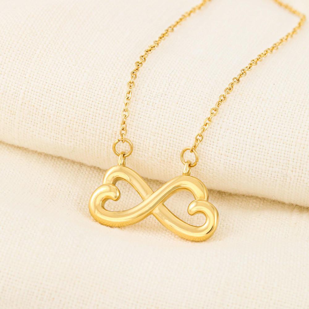 Collar para Mamá: Gracias Mamá, Porque me diste la vida…- Regalo perfecto para Día de la Madre - Infinito Corazón Collar Jewelry ShineOn Fulfillment 