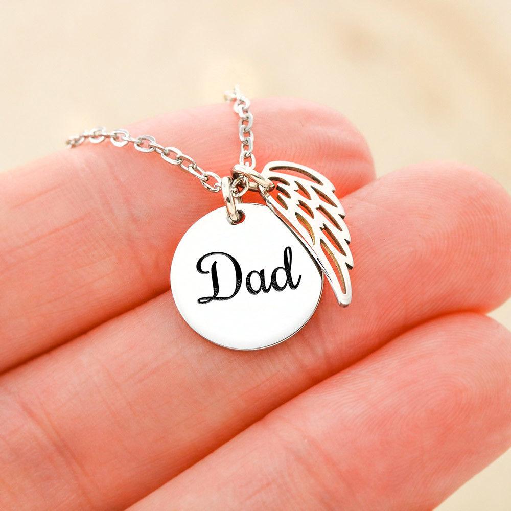Collar para Recordar a Papá: Cuando tienes a alguien que amas en el cielo… Jewelry ShineOn Fulfillment 