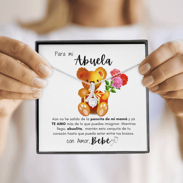 Collar para regalar a Abuela mientras salgo de la pancita de Mamá Jewelry 