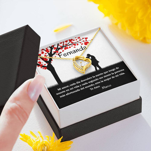 Collar para Regalar a la mujer de tu vida. Collar Forever Love. Jewelry/ForeverLove 