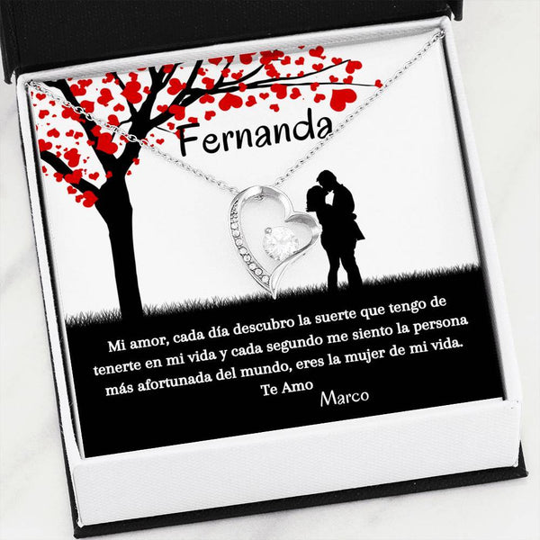 Collar para Regalar a la mujer de tu vida. Collar Forever Love. Jewelry/ForeverLove 