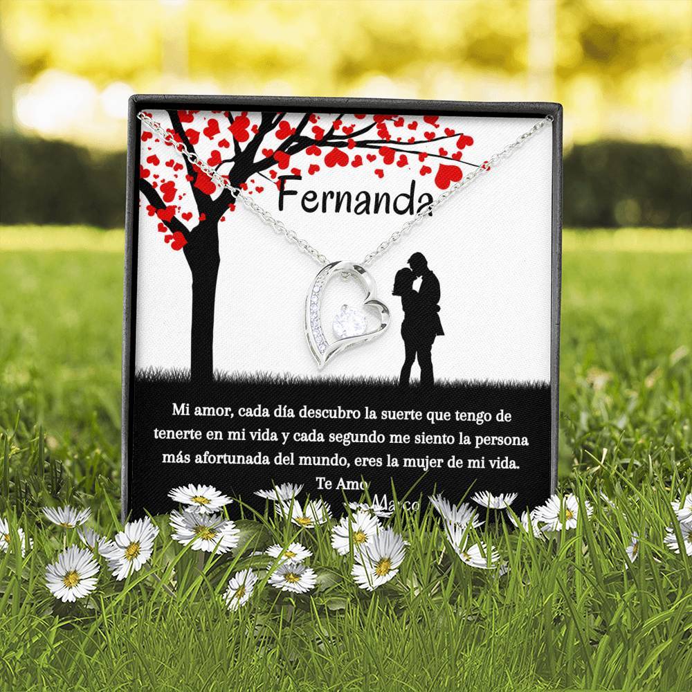 Collar para Regalar a la mujer de tu vida. Collar Forever Love. Jewelry/ForeverLove 