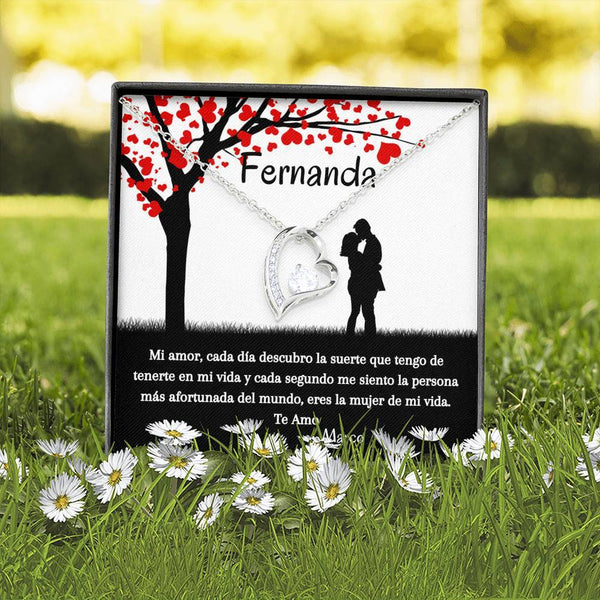 Collar para Regalar a la mujer de tu vida. Collar Forever Love. Jewelry/ForeverLove 