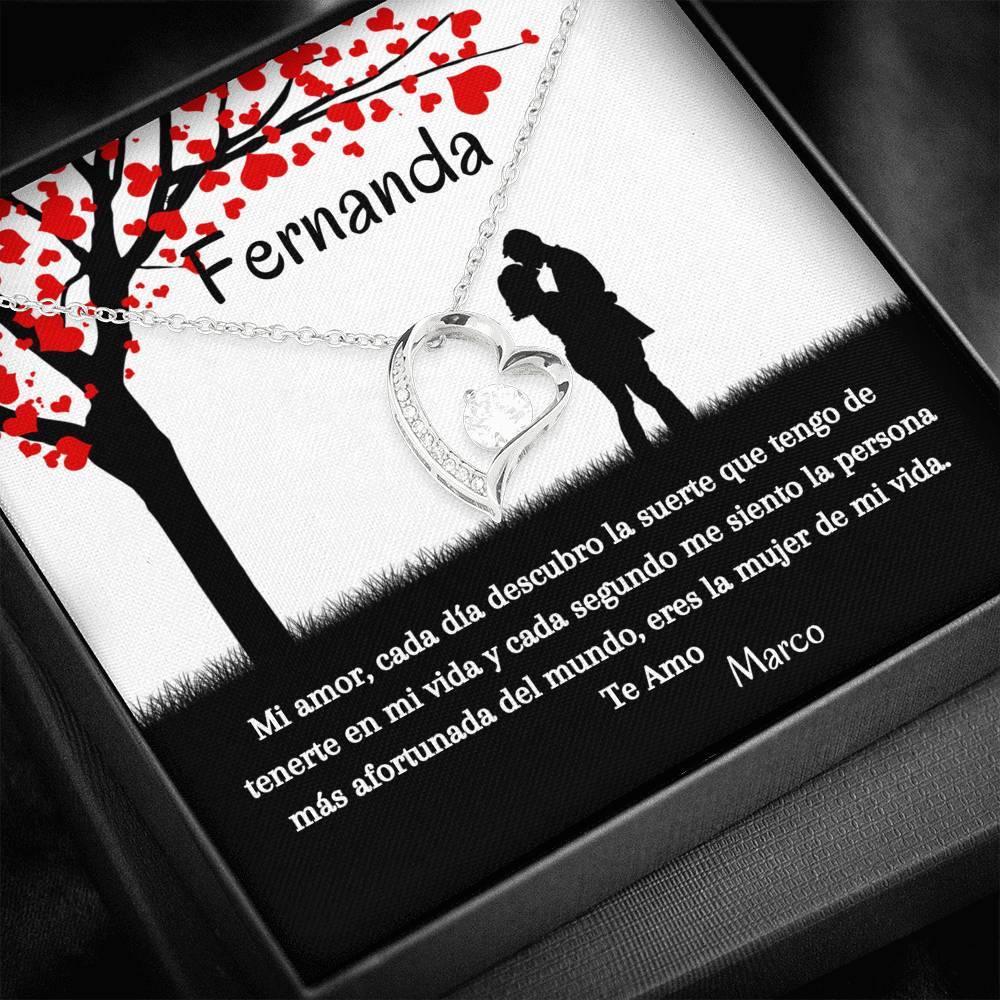 Collar para Regalar a la mujer de tu vida. Collar Forever Love. Jewelry/ForeverLove 
