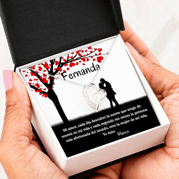 Collar para Regalar a la mujer de tu vida. Collar Forever Love. Jewelry/ForeverLove 