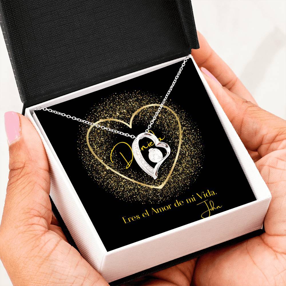 Collar para regalar al Amor de Mi vida - Collar Por Siempre Amor- Jewelry ShineOn Fulfillment 