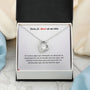 Collar para Siempre - Regalo de Amor para el Amor de mi Vida Jewelry ShineOn Fulfillment Acabado en oro blanco de 14 k Cajita Estandard (Gratis) 